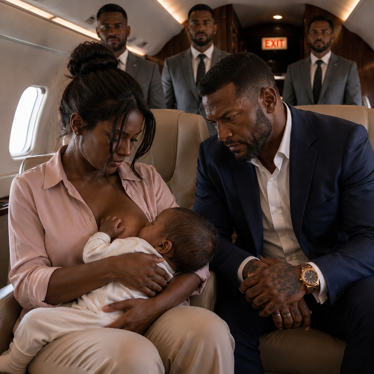 I bre@stfed a mafia boss's daughter thirty-five thousand feet over Ohio — and by the time we landed, he'd already decided I wasn't allowed to go home again.