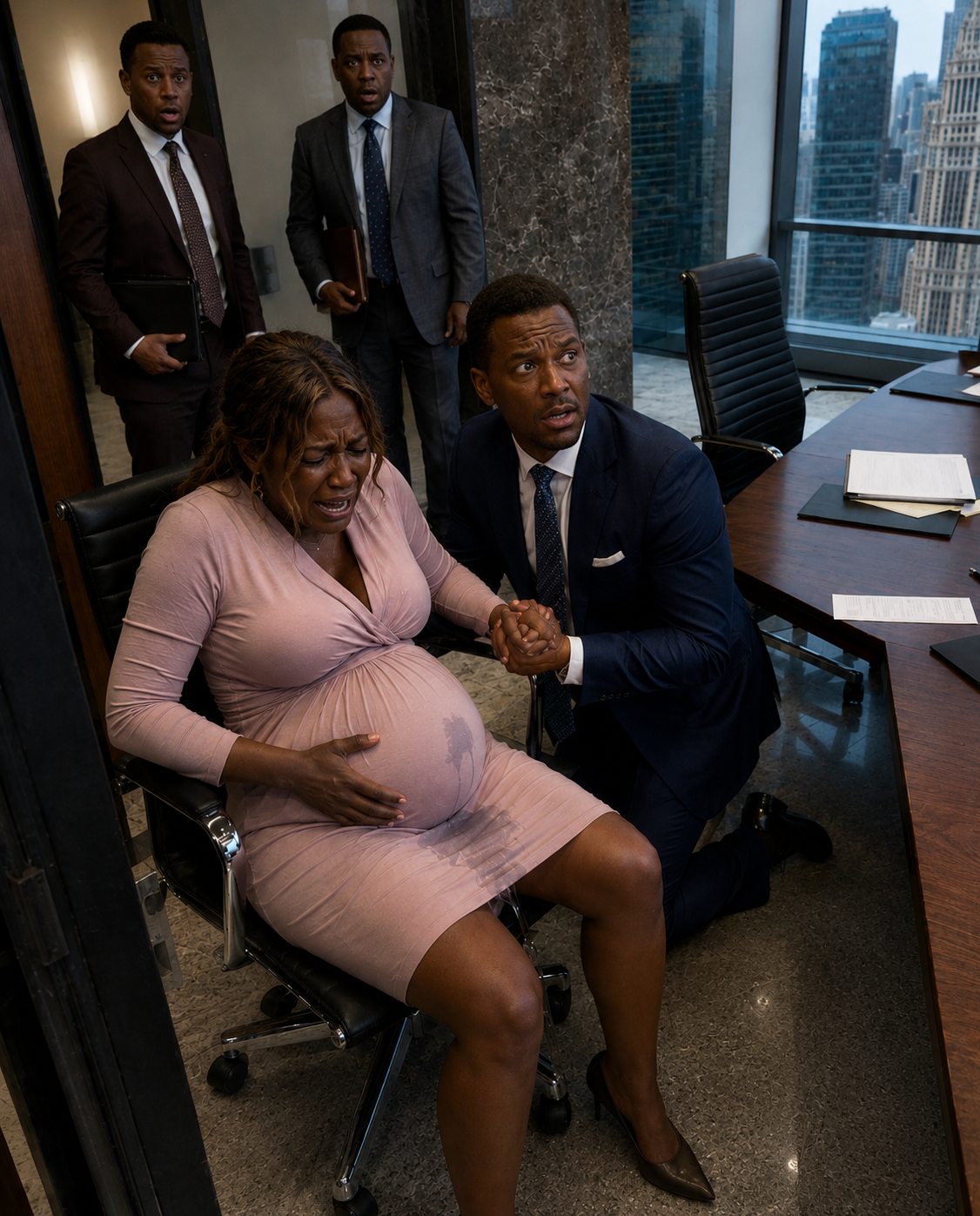 I Showed Up to Sign My Divorce Papers Eight Months Pregnant — My Billionaire Husband Found Out Before I Could Get Out the Door
