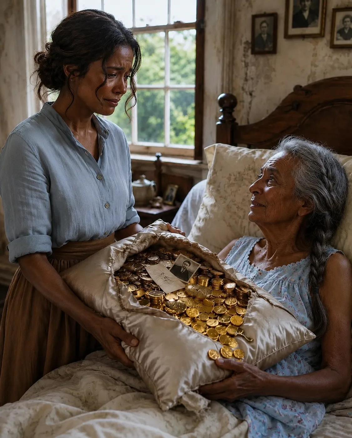 My mother-in-law had no pension, but the pillow she left me hid a fortune no one saw coming.