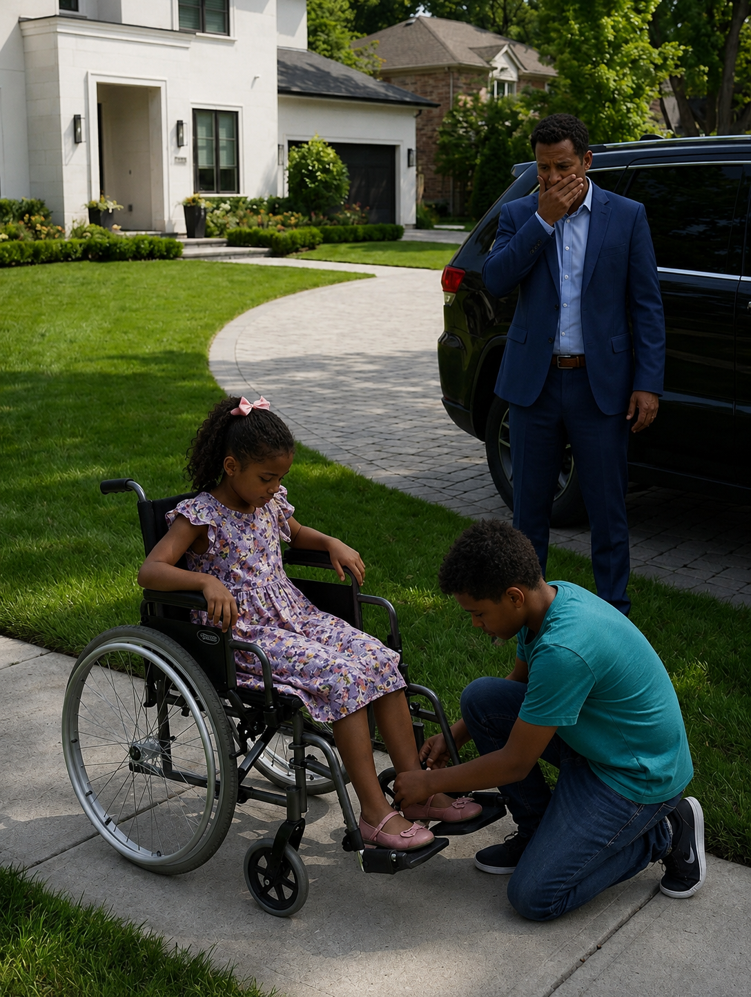 He Thought a Poor Boy Was Crossing the Line With His Daughter… Then He Saw One Tiny Movement That Changed Everything — And Uncovered a Secret That Should Have Stayed Buried