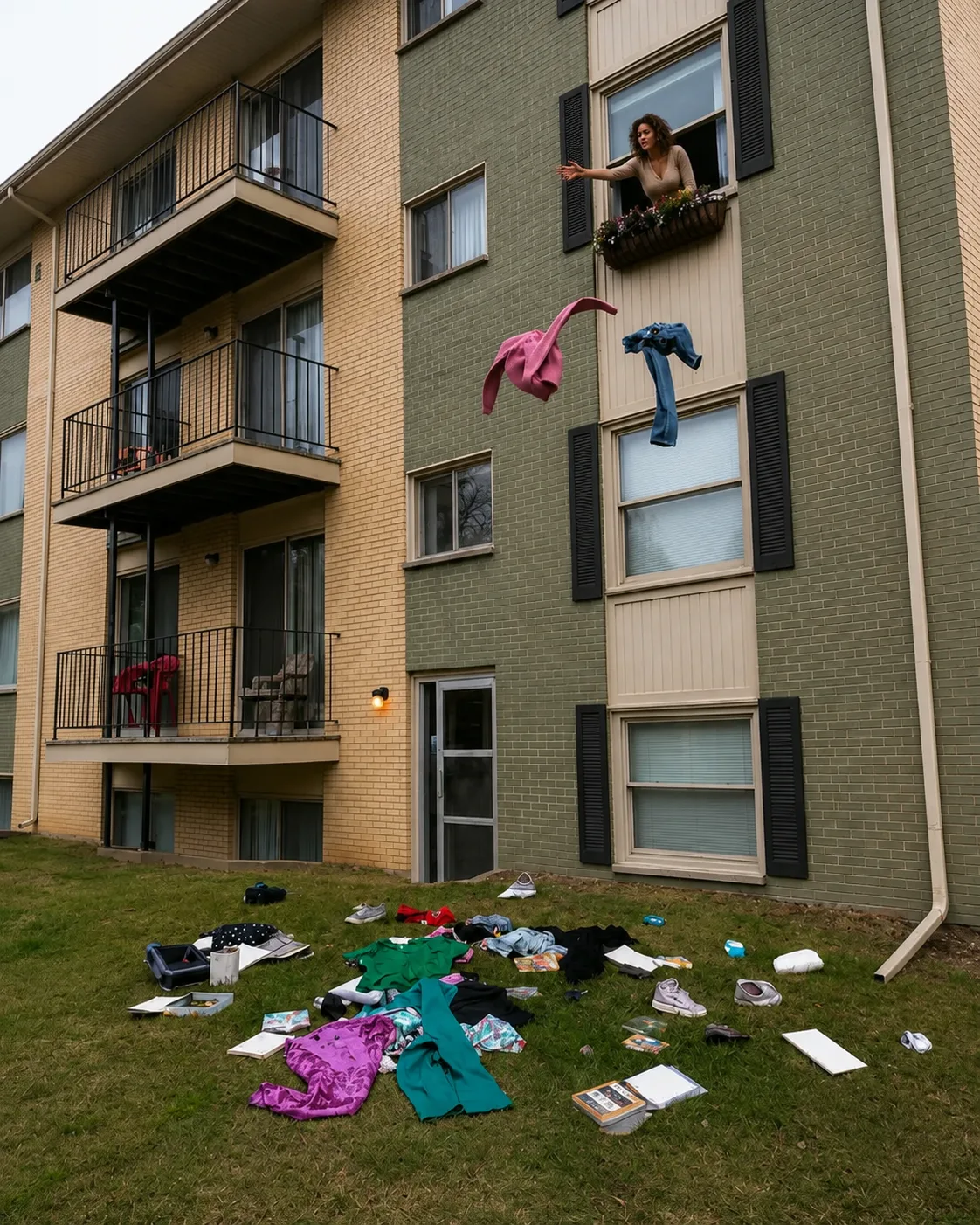 My Stepmom Threw My Belongings From a Third-Story Window Just Weeks After We Buried Dad — She Never Saw the Reckoning Pulling Into the Courtyard