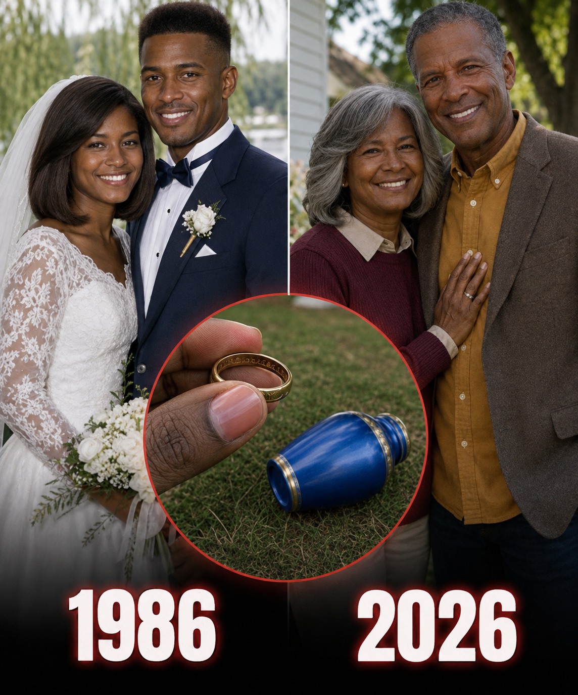 My Husband of 40 Years Passed Away While Visiting His Daughter Abroad — When I Finally Opened His Urn to Scatter His Ashes, Something Rolled Out Onto the Grass That Undid Everything I Thought I Knew About His Last Six Days