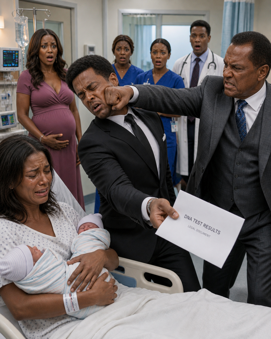 Sitting by My Premature Twins' Incubators, My Husband Dropped a Folder of Divorce Papers Onto My Lap. His Pregnant Mistress Stood Behind Him, Smirking While Wearing My Custom Maternity Coat. "I Emptied the Joint Accounts," He Whispered Coldly — Then Told Me the Babies and I Were on Our Own.