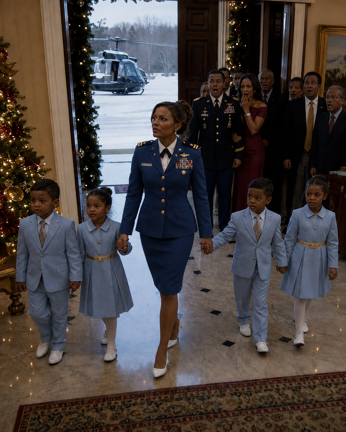 My Ex-Husband Invited His "Childless" Former Wife to Christmas Dinner at His Family's Military Estate — Certain Everyone Would See the Lonely Woman He'd Discarded