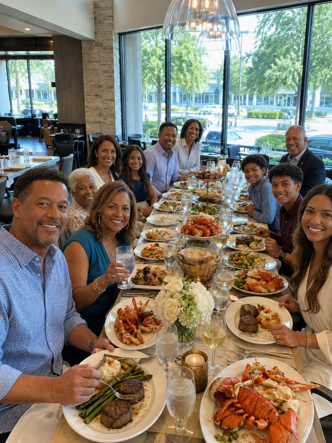 Go Ahead Order the Lobster—My Wife Will Pay Like She Always Does,’ My Husband Laughed as His Huge Family Called Me Their ‘Walking Credit Card.’ I Quietly Smiled, Secretly Asked the Restaurant to Split Every Check, And Teach Them A Hard Lesson They Would Never Forget