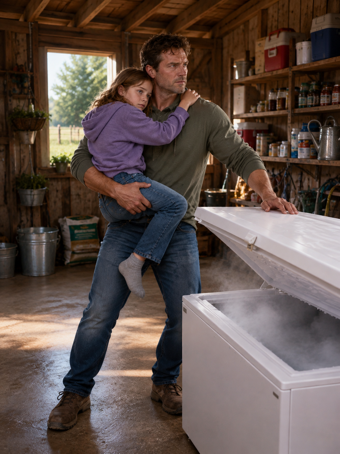 I Went Back to My Ex-Wife's House to Collect a Few Boxes She No Longer Wanted. Instead, I Heard My Five-Year-Old Daughter Whisper, "Daddy… Please Help Me," From Inside the Garage Freezer. That Was the Moment I Understood Our Divorce Had Never Been the Greatest Danger She Faced.