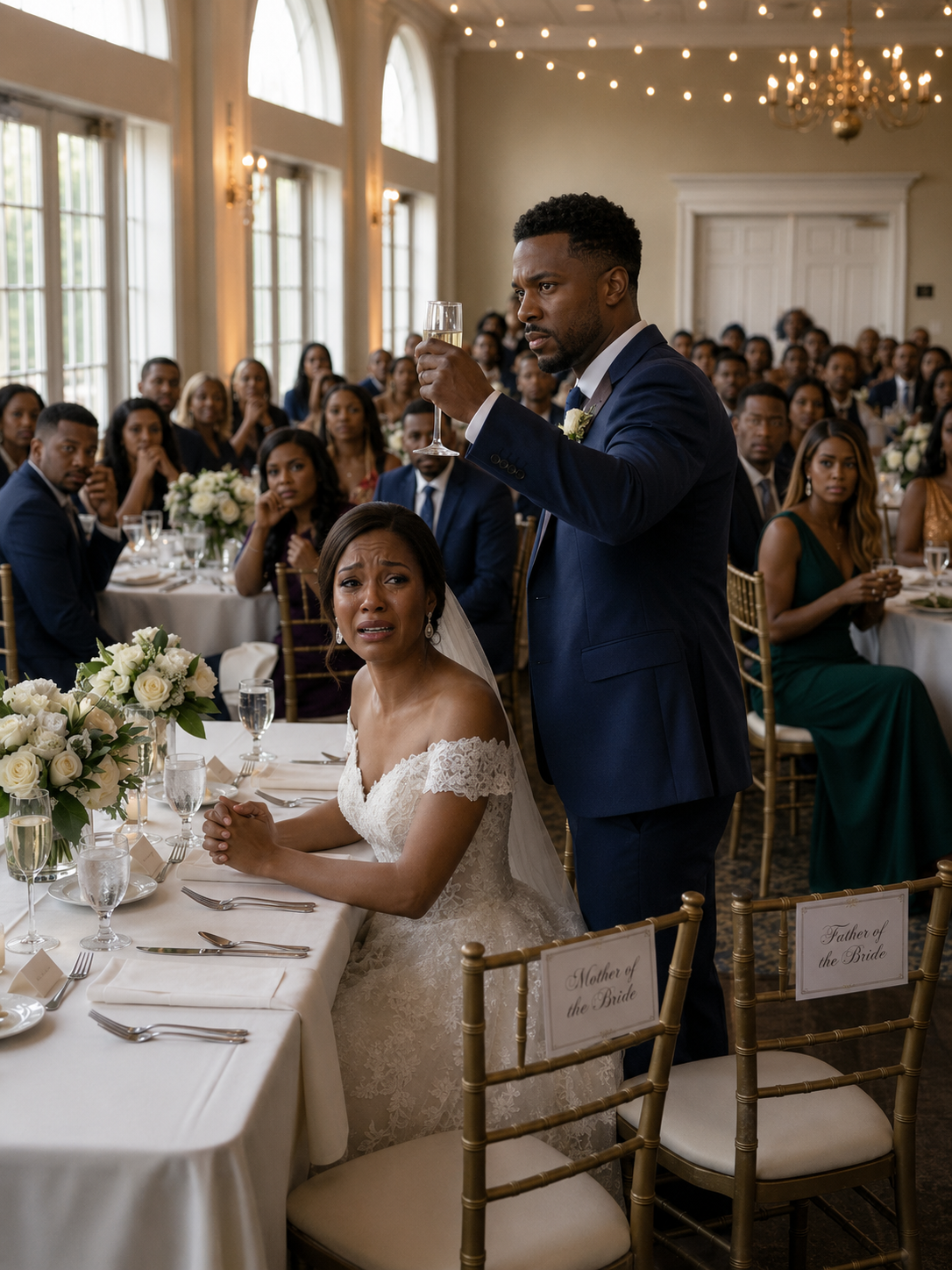 My Parents Skipped My Wedding Because I Wouldn't Reschedule It Around My Sister's Bali Getaway. My Father Called It a Lesson in Respect. I Walked Down the Aisle Alone and Smiled Through the Reception — Until My Husband Stood Up in Front of 200 Guests and Said One Sentence That Silenced the Room.