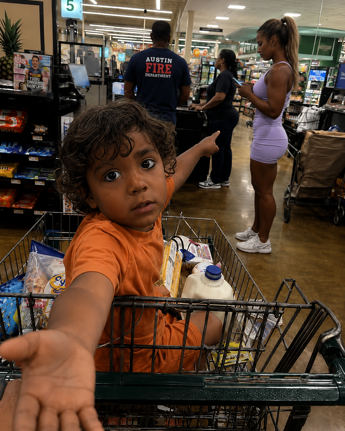 My 5-Year-Old Pointed at a Woman in the Supermarket and Said, "That's the Lady Who Comes to Our House When You're at Work." What I Found Out an Hour Later Was Nothing Like What I Feared.