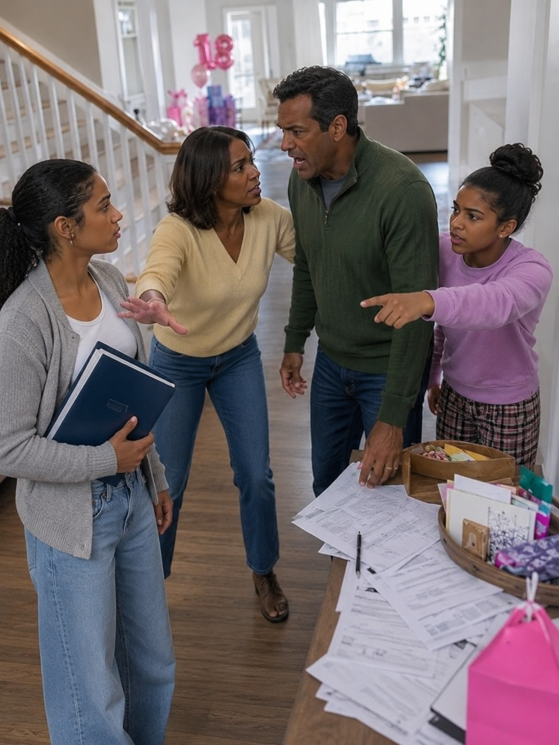 At My 18th Birthday Party I Quietly Transferred My Entire Multi-Million-Dollar Inheritance Into a Trust as a Precaution. The Next Morning, My Parents and Sister Discovered What I'd Done — and What Happened After Was Nothing Like Punishment.