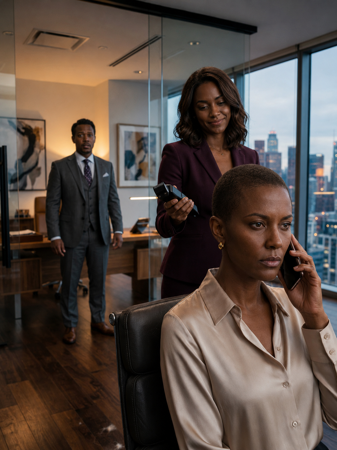 When I Looked in the Mirror and Saw What Had Happened to My Hair, I Didn't Scream. I Calmly Called My CEO Husband. "You Have Five Minutes," I Said. "Tell Your Mistress to Apologize, or Your Entire World Ends Today."