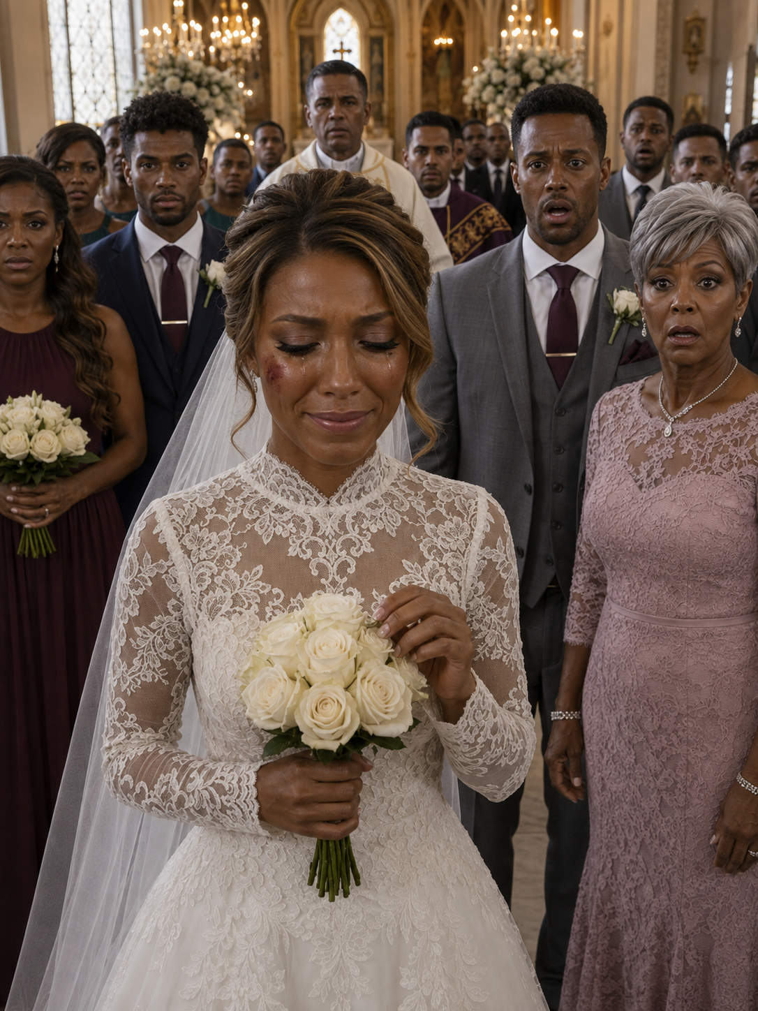 My Husband Slapped Me at the Altar on Our Wedding Day. So I Wiped Away My Tears, Removed His Ring, and Vanished Before He Ever Discovered Exactly Who He Had Just Lost.