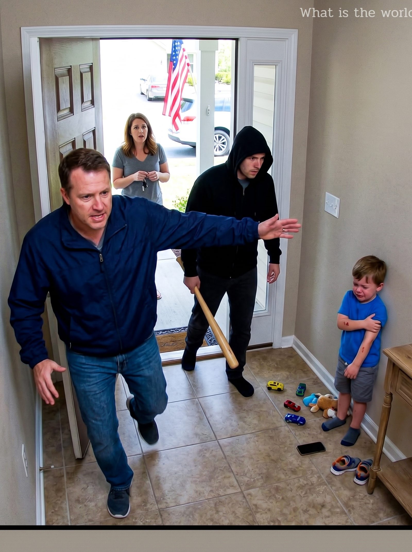 My Four-Year-Old Son Called Me at Work, Crying: "Dad, Mom's Boyfriend Hit Me With a Baseball Bat." I Was 20 Minutes Away — So I Called the Only Person Who Could Get There Faster