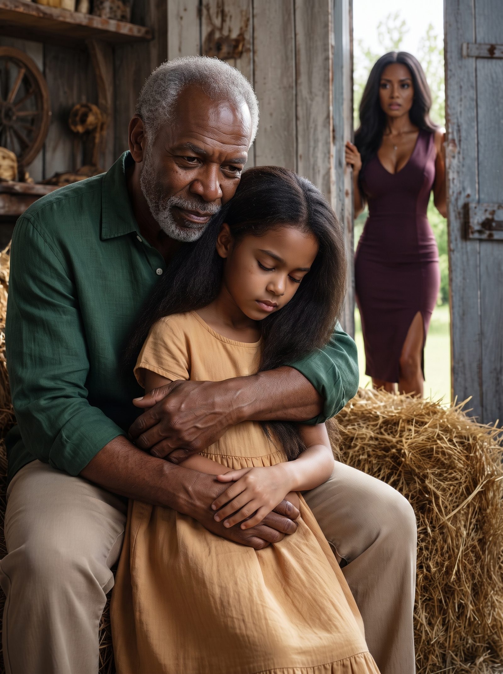 I Saw a 70-Year-Old Man With His Arms Around My Little Girl Inside His Shed — My Neighbor Whispered, "Call the Police Before He Shuts That Door"