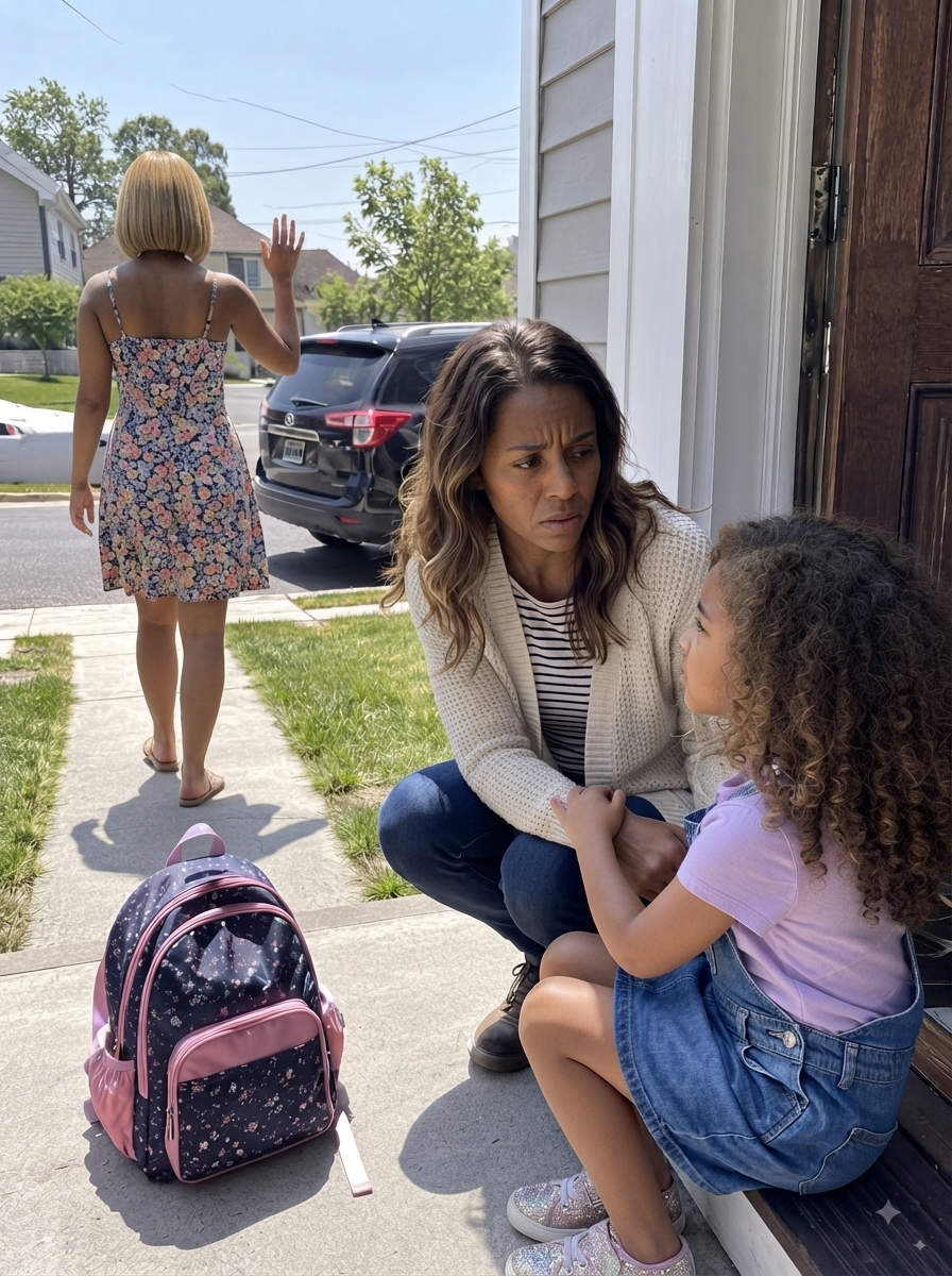 Little Sister Shes Your Problem Now. I'm Not Coming Back For Her. Call CPS If You Don't Want Her. My Sister Dumped Her Eight-Year-Old Daughter on My Doorstep and Ran Off With Her Boyfriend — What I Found in the Girl's Backpack Exposed a Drained Trust Fund, a Forged Signature, and a Secret That Changed Everything