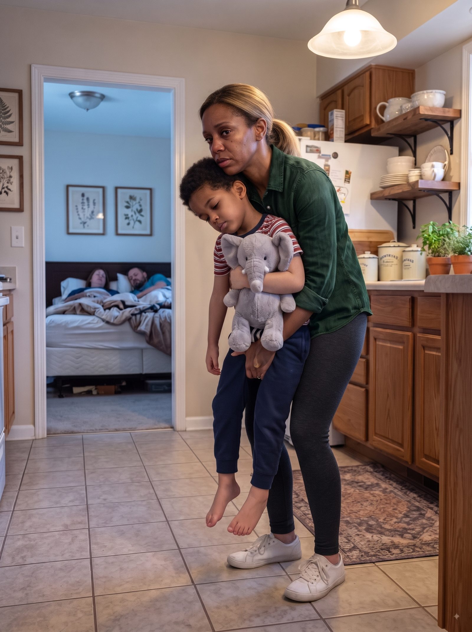 When I Got Home From My Night Shift at 6:14 AM, I Found My Husband in the Guest Room With My Sister — My Five-Year-Old Was Asleep on the Cold Kitchen Floor