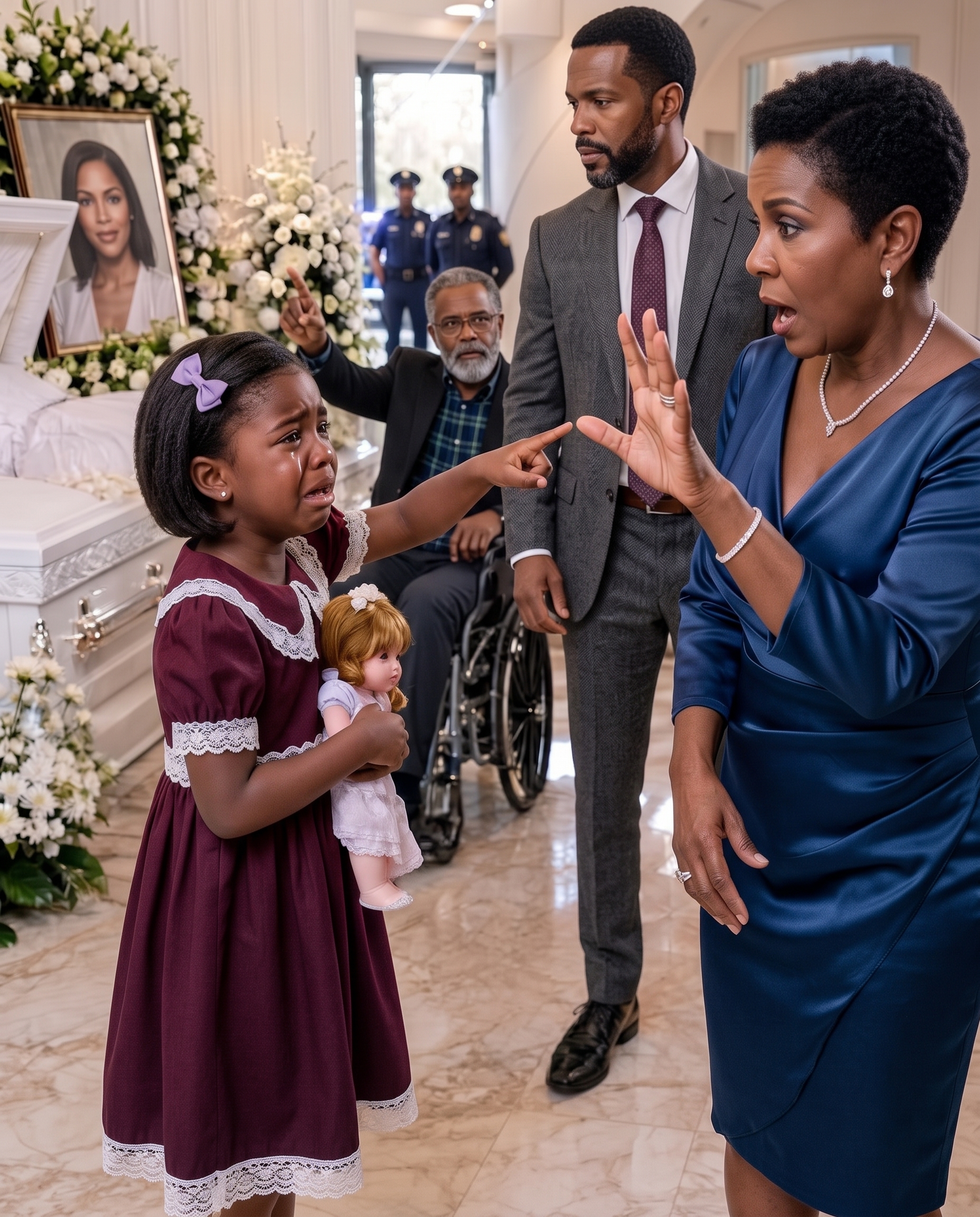 I returned from a three-day assignment with gifts for my family — and walked into my wife's funeral. Then my six-year-old grabbed my hand and told me the truth nobody else would say.