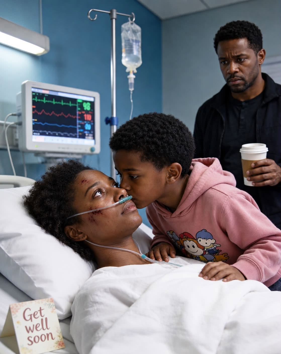 I came out of a coma and heard my son beg me to stay still — the family planning my funeral didn't know I was awake