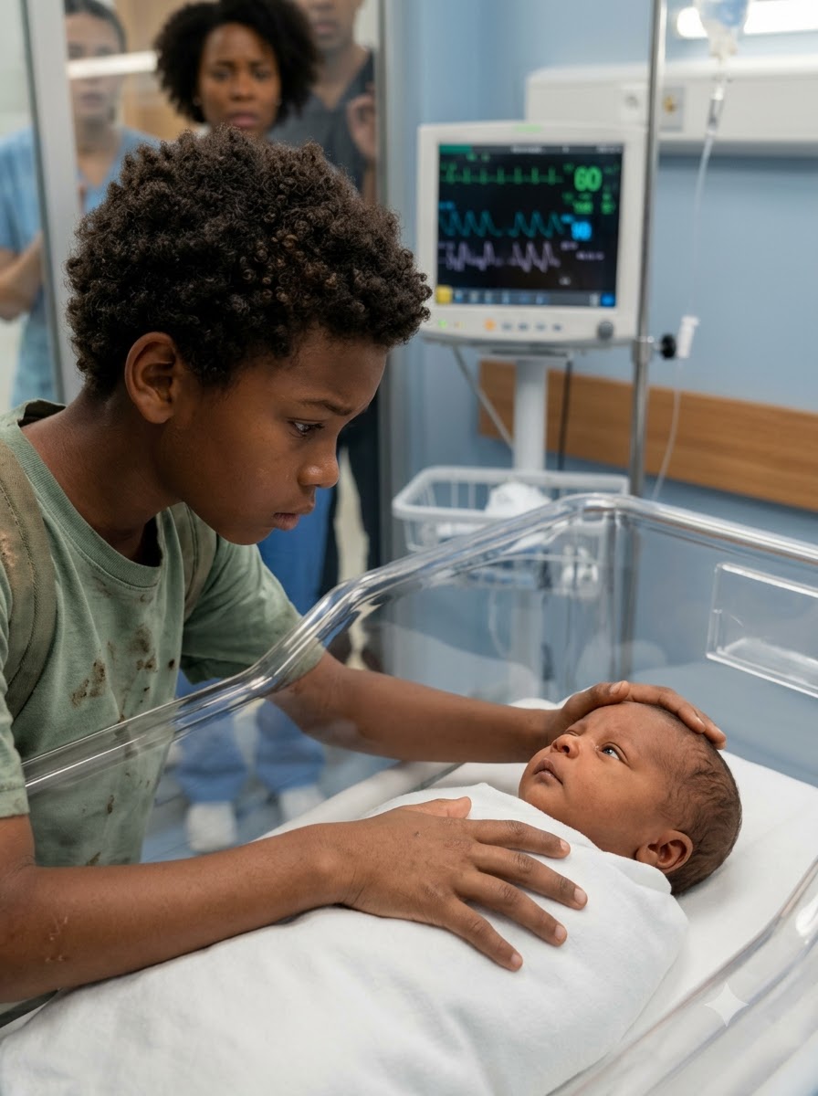 Eight of the most experienced doctors had already given up on saving a billionaire's baby — until a boy with nothing to his name noticed one tiny detail that eight brilliant minds had completely missed.
