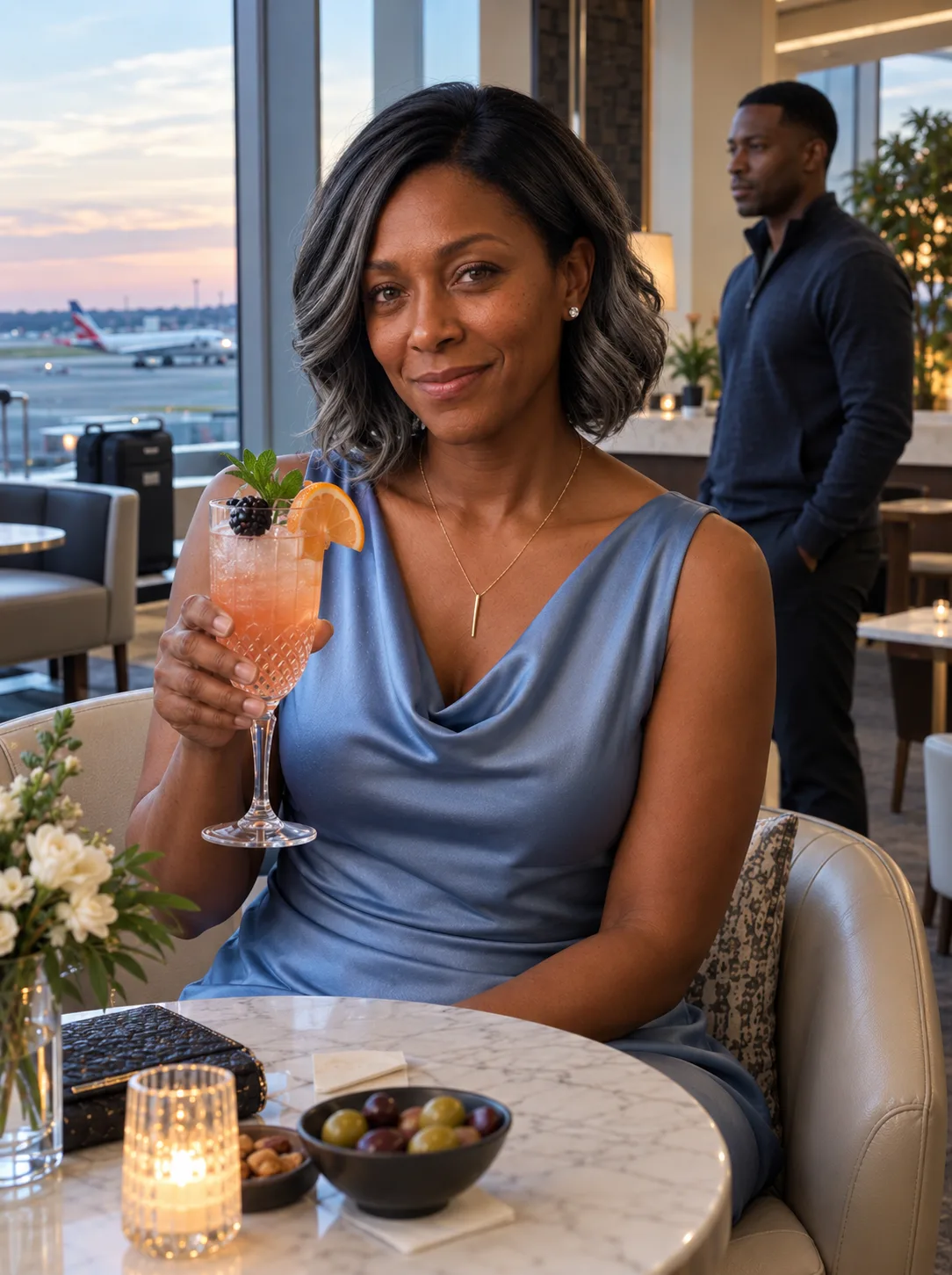 On Our Anniversary I Secretly Booked a Seat on My Pilot Husband's Flight to Surprise Him—Then His Voice Came Over the Intercom and My Whole Body Went Cold