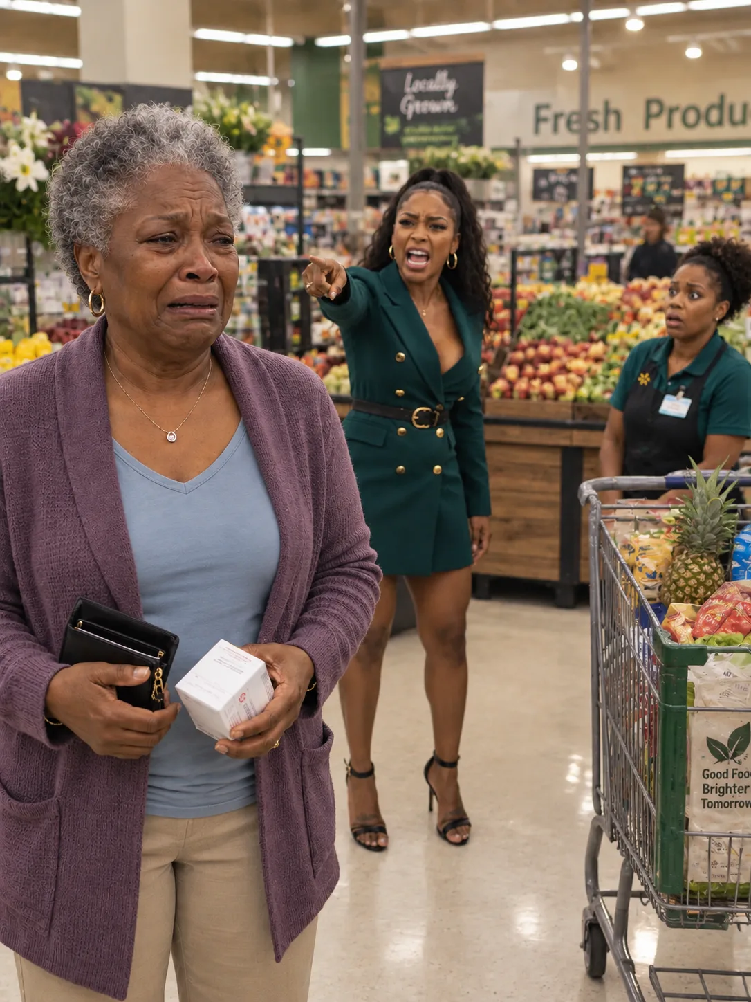 My Daughter Loaded Two Carts With Luxury Groceries and Demanded I Pay — She Had No Idea I'd Already Started Taking Everything Back