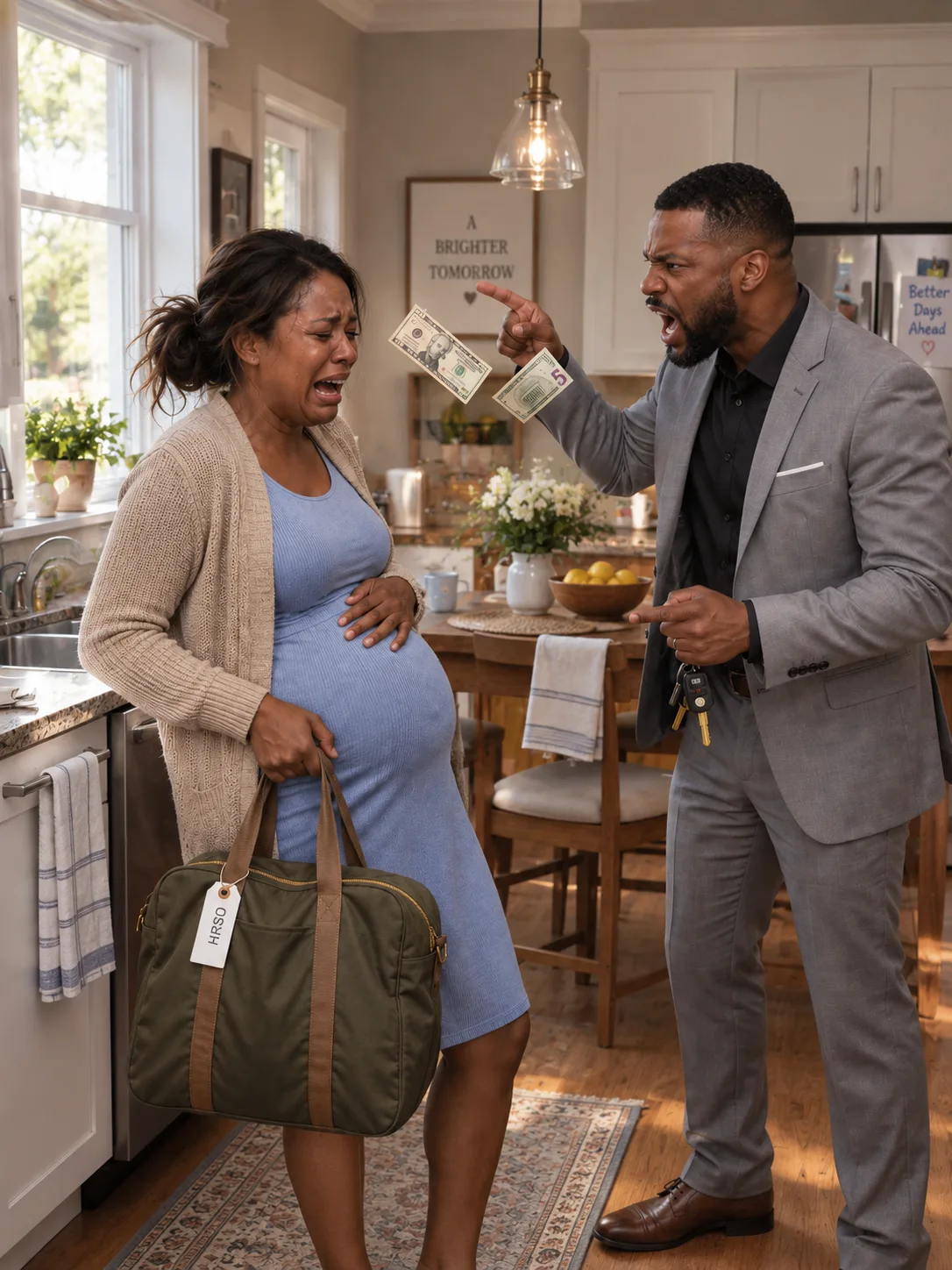 At Nine Months Pregnant, I Expected My Husband to Drive Me to the Hospital. Instead, He Tossed Fifteen Dollars at Me and Said It Was Enough for a Taxi.