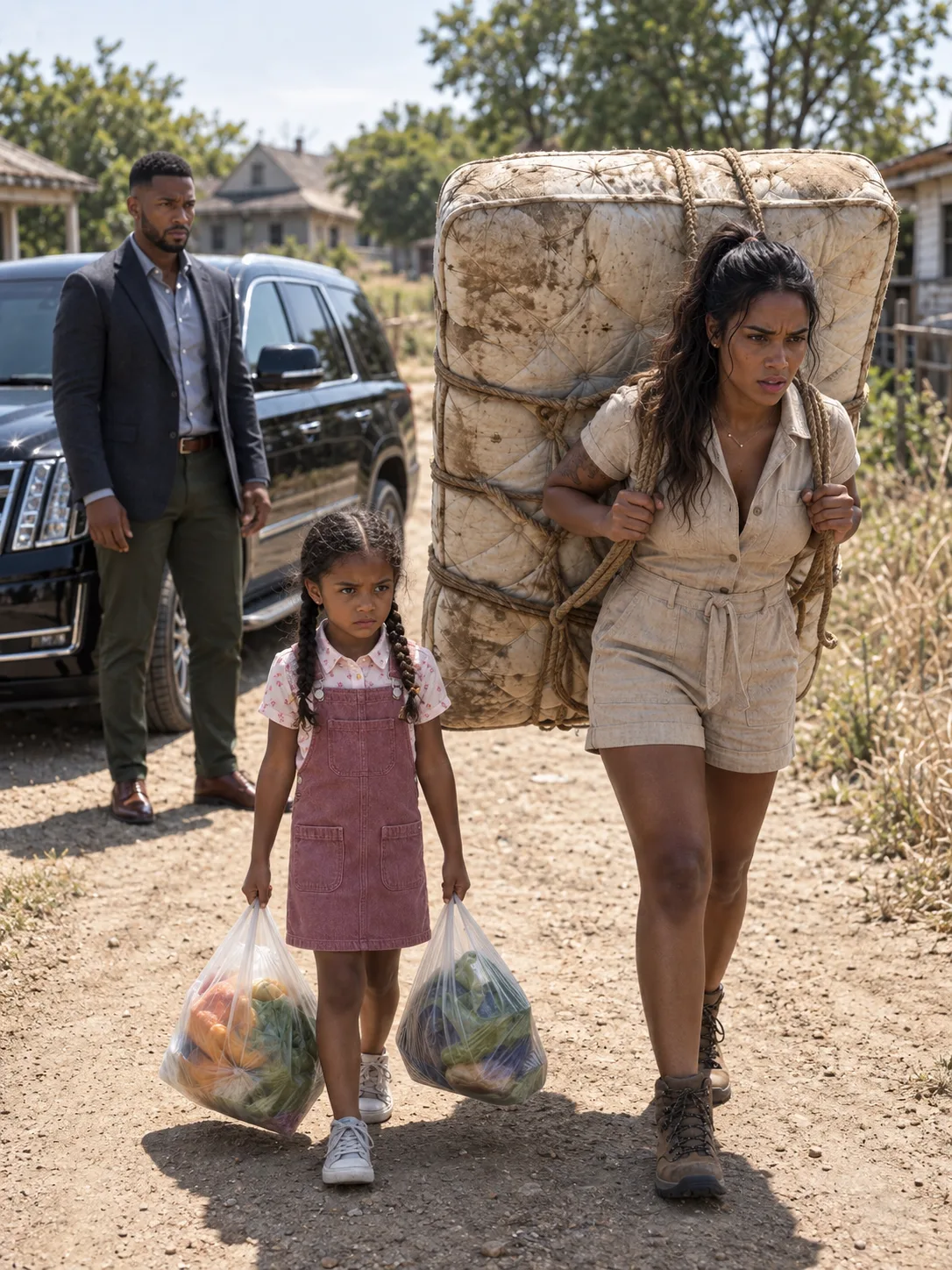 After 26 Years Apart, a Wealthy Businessman Found His First Love Struggling Down a Dirt Road With a Mattress and a 3-Year-Old Girl. Then He Saw the Child's Eyes — and Uncovered His Family's Devastating Betrayal.