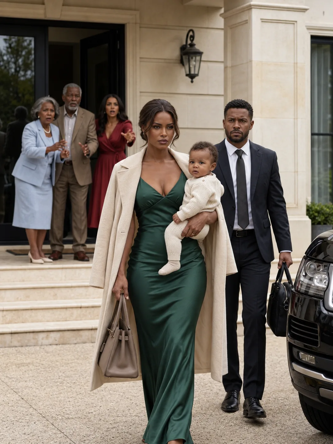 Just Three Days After Bringing My Newborn Daughter Home, My Own Husband Locked Me Out of the Mansion I Had Bought Long Before He Ever Entered My Life.