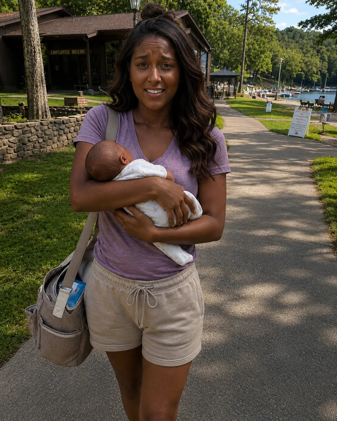 I Went to Pick up My 19-Year-Old Daughter After Her Summer Job — and She Walked Out of the Building Cradling a Newborn, Whispering, "Mom… She's Mine Now."