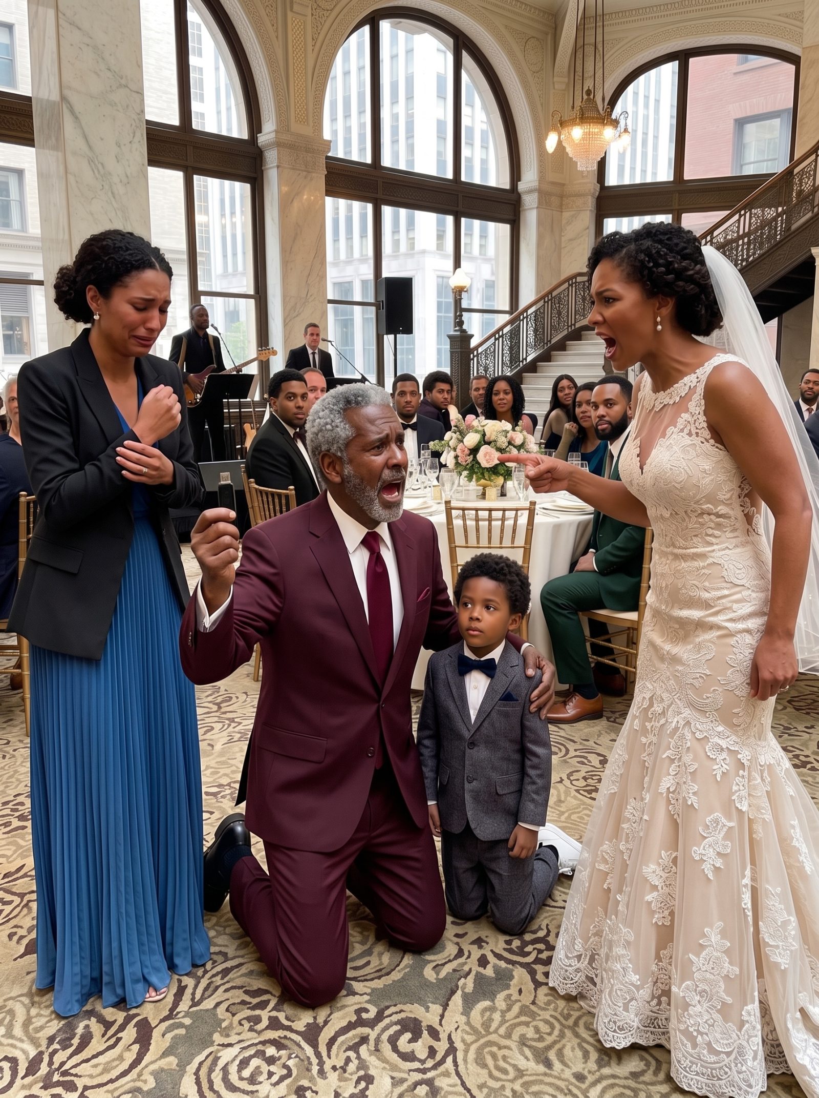 Before I Walked Down the Aisle, My 3-Year-Old Grandson Grabbed My Hand and Whispered, "Grandpa, She Hurt Mommy While You Were Gone." Then He Pointed Straight at My Future Wife.