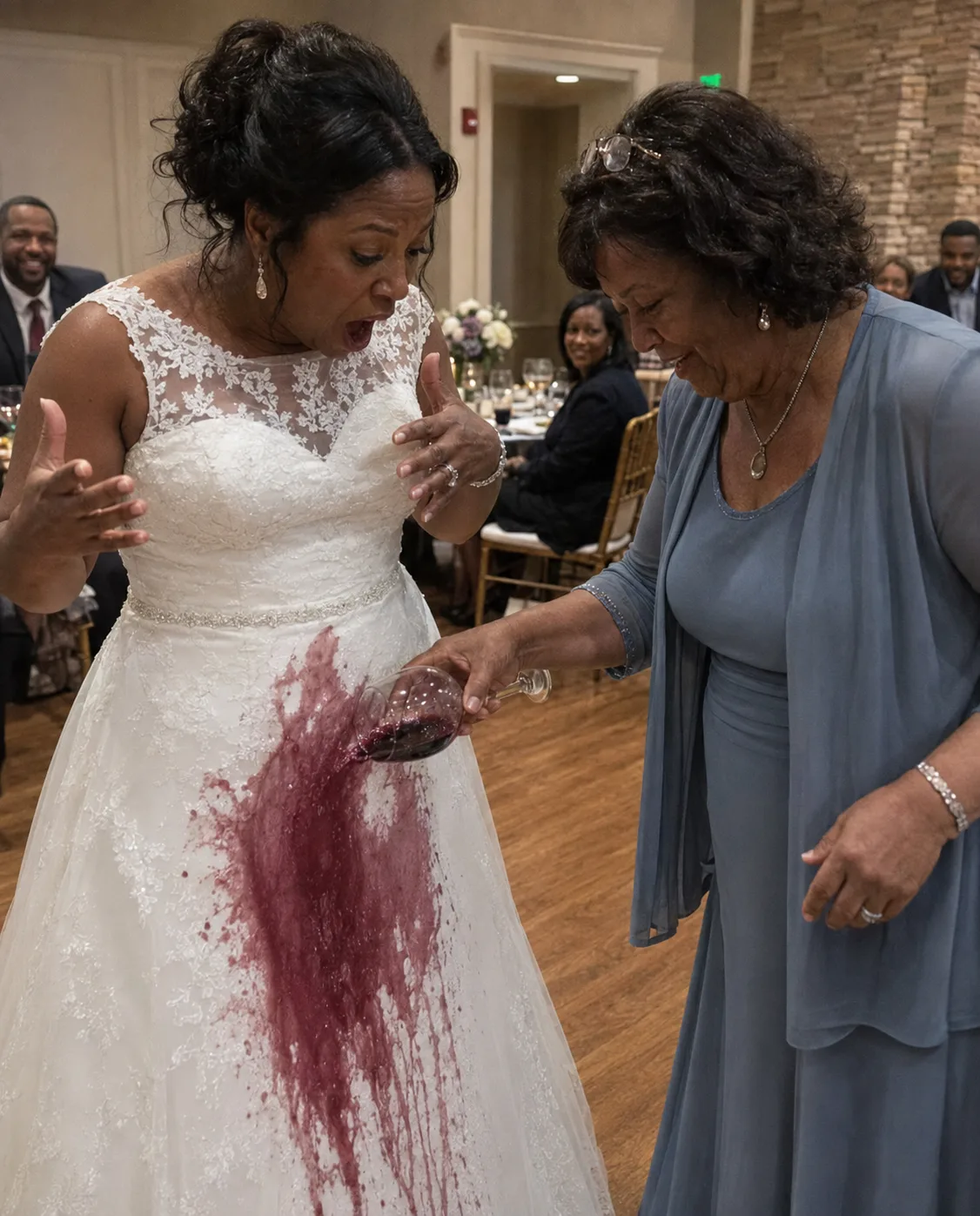 My Mother-in-Law 'Accidentally' Spilled Red Wine on My White Wedding Dress — and My Husband Made Sure Her Biggest Client Watched Her Lie About It