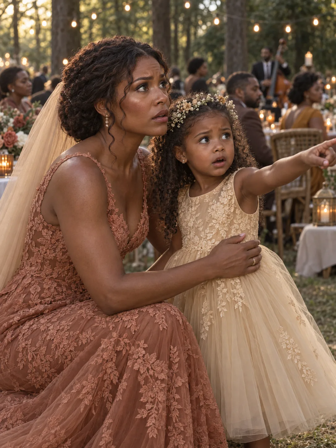 At my wedding reception, my new husband's six-year-old daughter finally broke a three-year promise — and the secret she whispered changed how I saw him forever.
