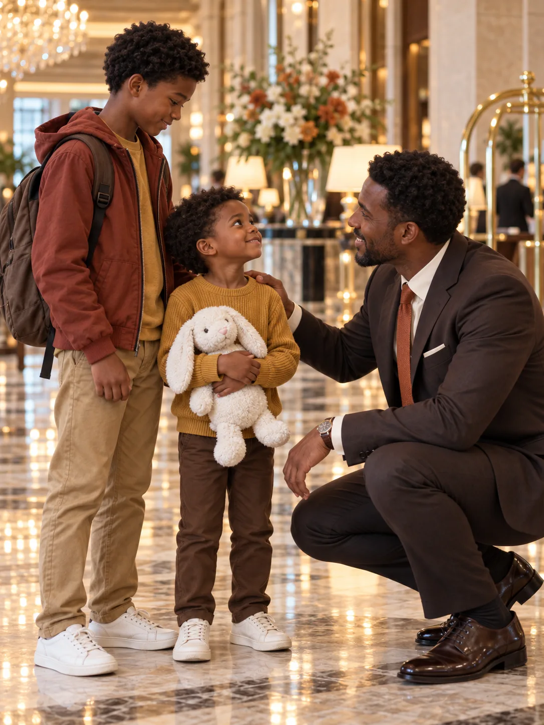 Two Little Boys Arrived At My Office Holding a Stuffed Fox — And a Secret That Exposed My "Dead" Father's Lies