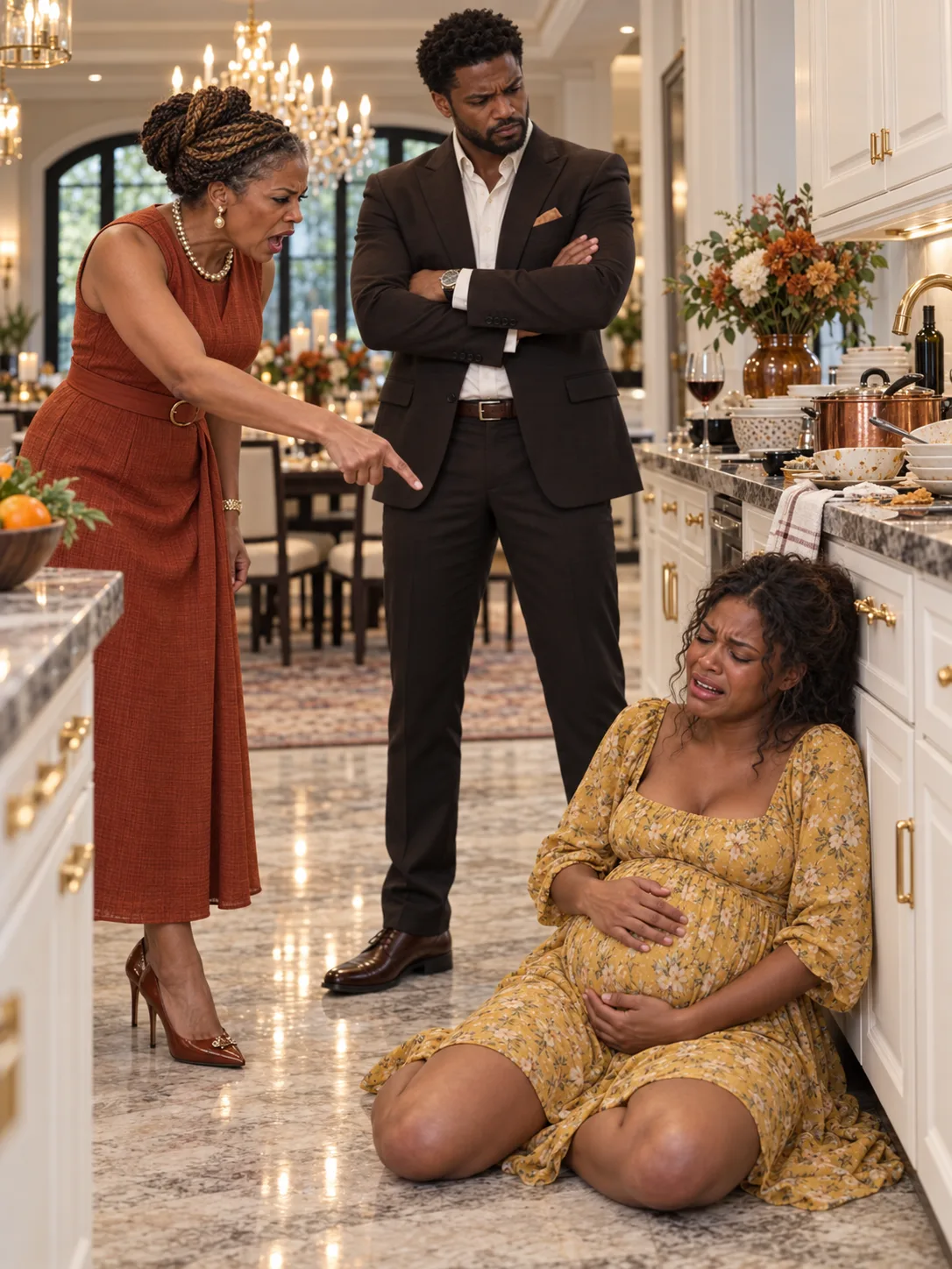 Even Though 8 Months Pregnant, I Scrubbed Their Party Dishes Alone While They Ignored My Water Breaking — Until They Found Out Who Really Owned the Company
