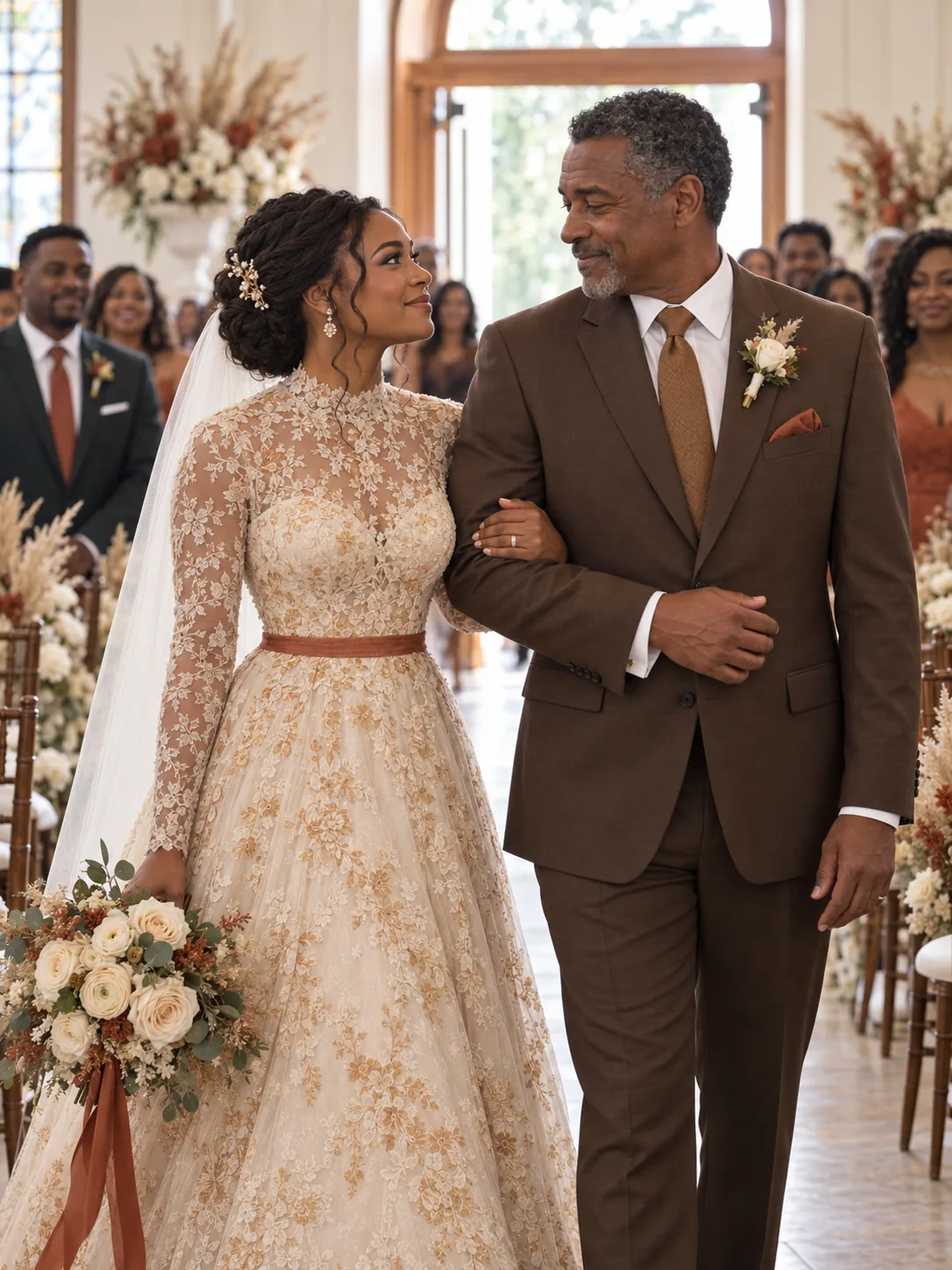 "Your sister's debt matters more than your wedding," Mom texted — so a stranger's father walked me down the aisle instead, and when his son turned out to run my dad's company, my parents finally paid for choosing her over me.