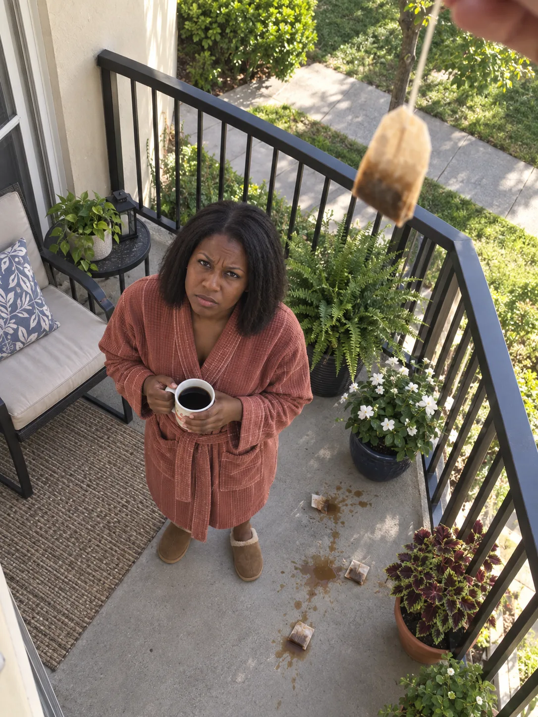 I Asked My Neighbor Three Times to Stop Dumping Tea Bags on My Balcony — He Should Have Listened the First Time