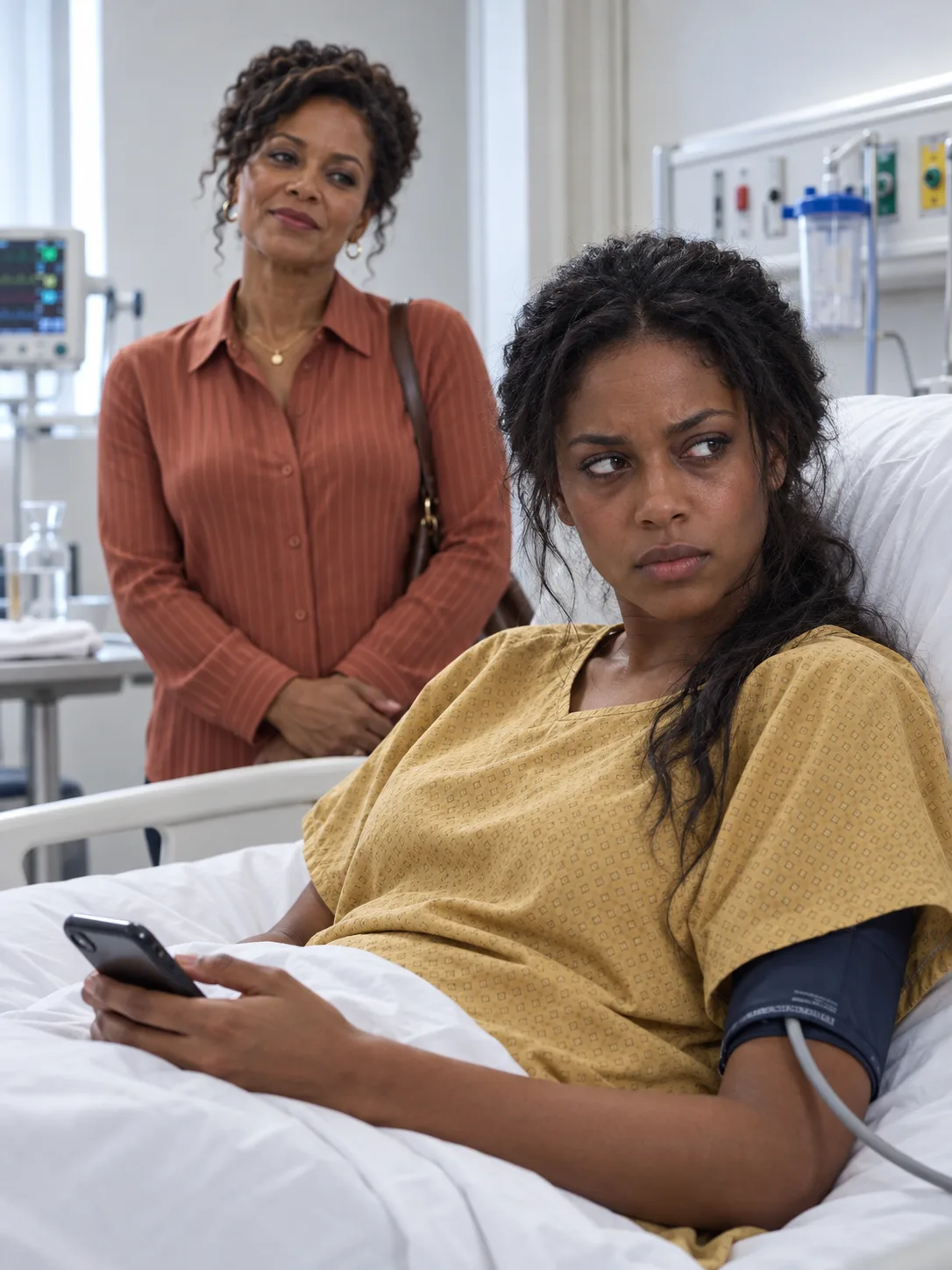 My mother-in-law crossed a serious line, then drove me to the hospital and told the nurse I had simply fallen down the stairs.