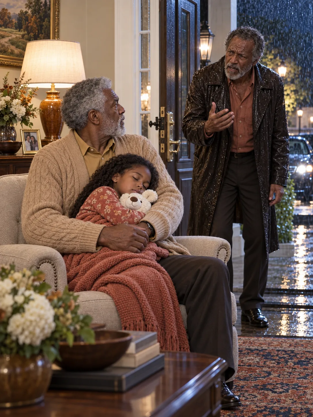 My Neighbor Knocked On My Door At Midnight In The Pouring Rain — "Get Your Granddaughter Out By Ten, Keep Every Light Off." Two Hours Later I Watched Three People Break Into My House, And I Knew Every Single One Of Their Faces.
