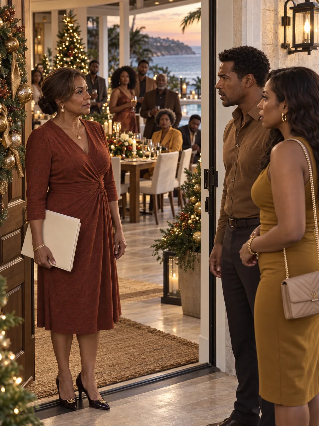"This year, we're only having dinner with her side," my son said — so I filled a beachfront villa with everyone they were ashamed of.