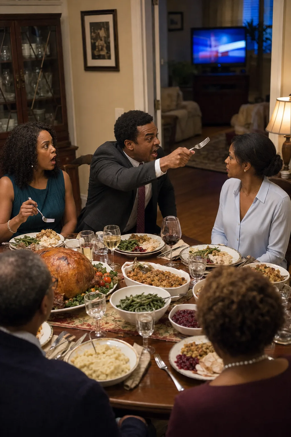 At Thanksgiving, My Brother Pointed down the table and announced I was a broke 32-year-old still playing pretend—until the football game cut to a news bulletin with my name on a $3.8 billion deal, and he never got the next word out.