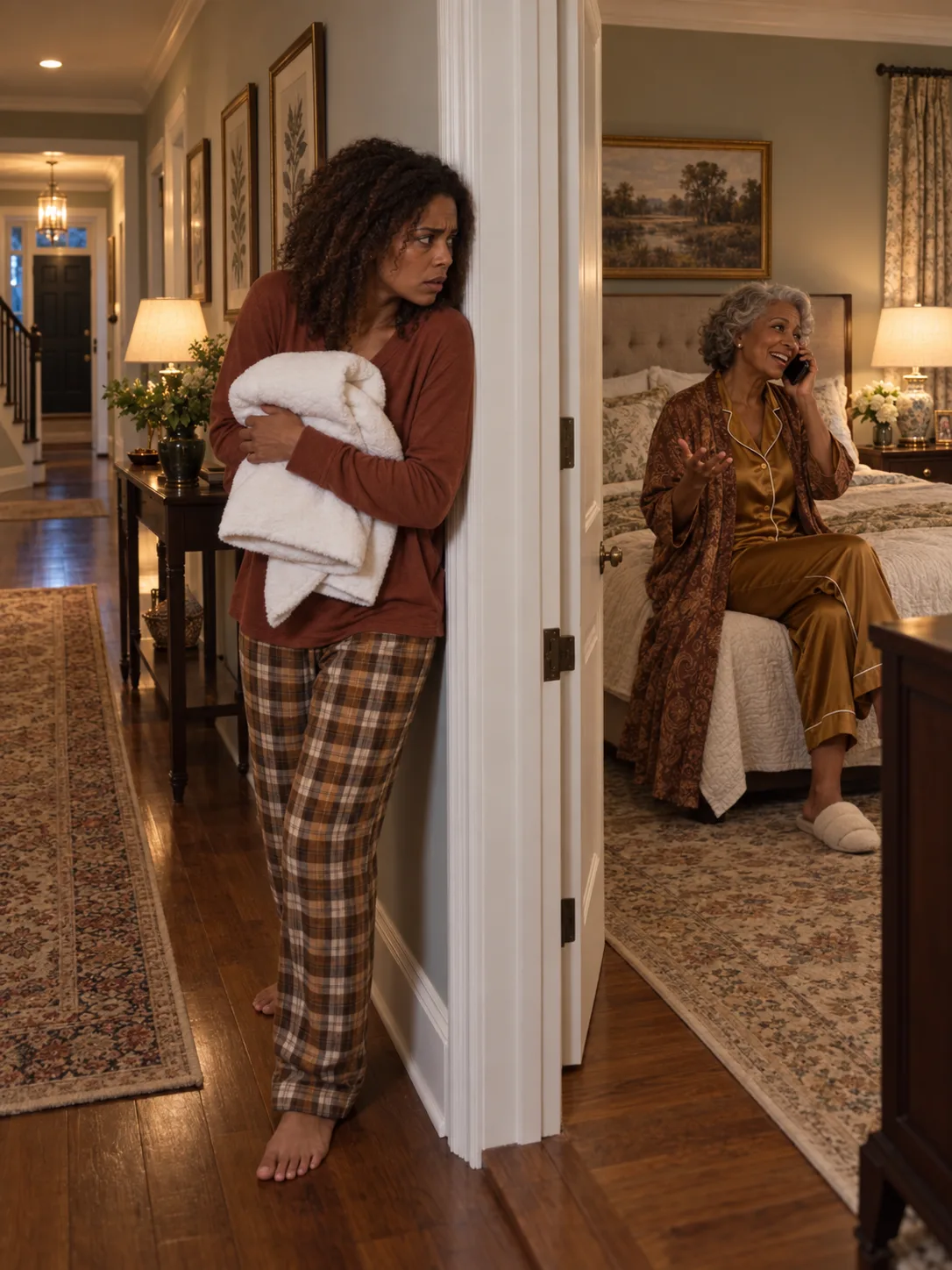 The Night I Heard My Mother-in-Law Laugh, I Realized the Dementia Was a Performance — and the House She Spent Eight Months Trying to Steal Became the Thing That Buried Her.