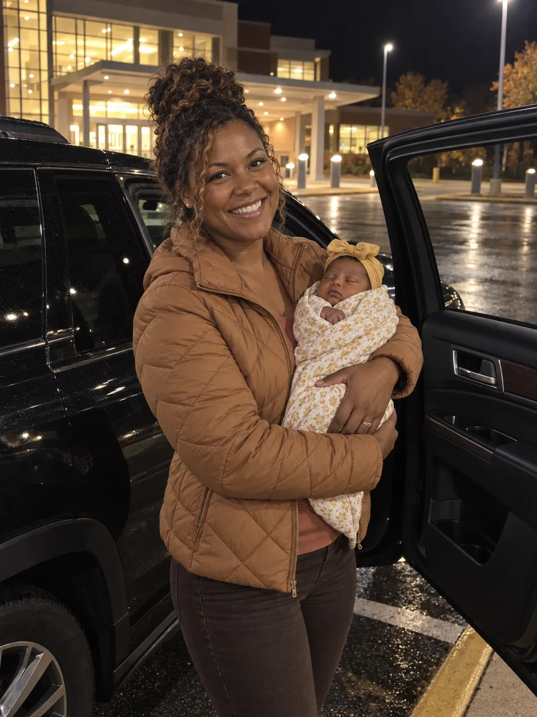 My husband called at 2 a.m. and handed me a newborn girl — then a stranger burst through the door screaming that baby was hers, and a blood test tore open a secret nineteen years old.