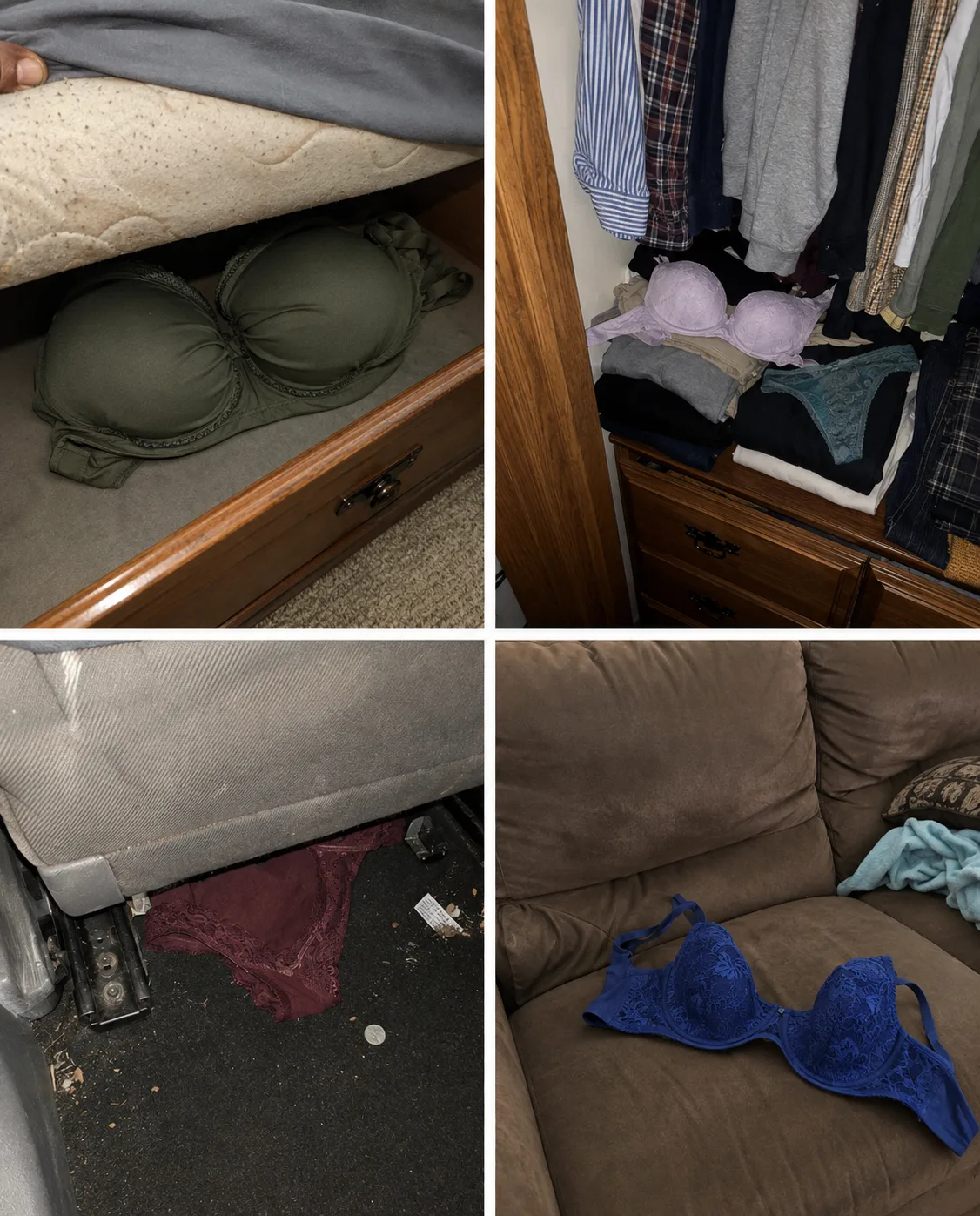 I Kept Finding Unfamiliar Women's Underwear Hidden All Over My House – Then a Cheap Bathroom Camera Showed Me a Face I Trusted