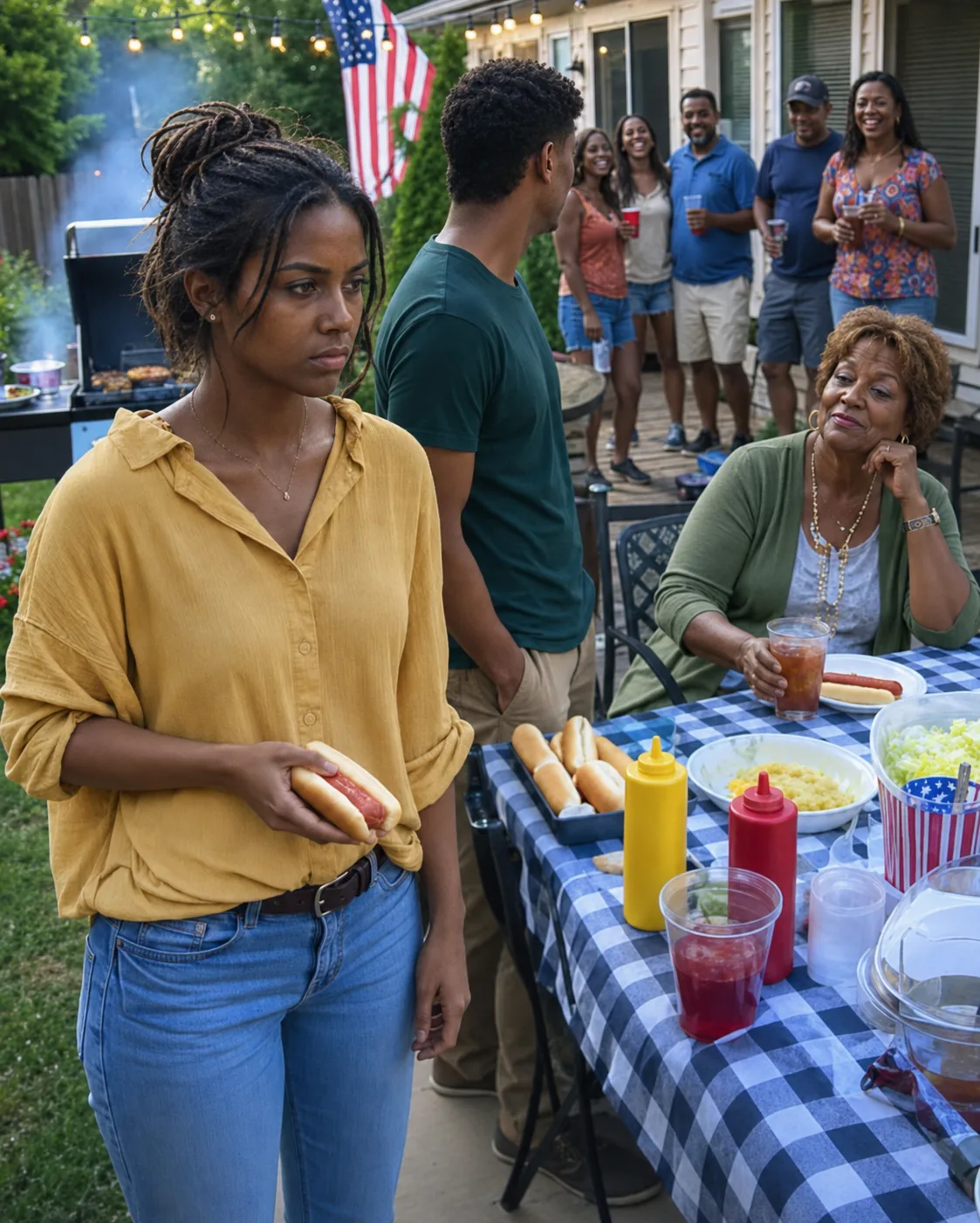 At his mother's backyard cookout, she told a yard full of relatives that nobody would shed a tear if I disappeared while my husband said nothing — so I kept eating, drove off before dawn, and let every one of them find out for themselves how wrong she was.