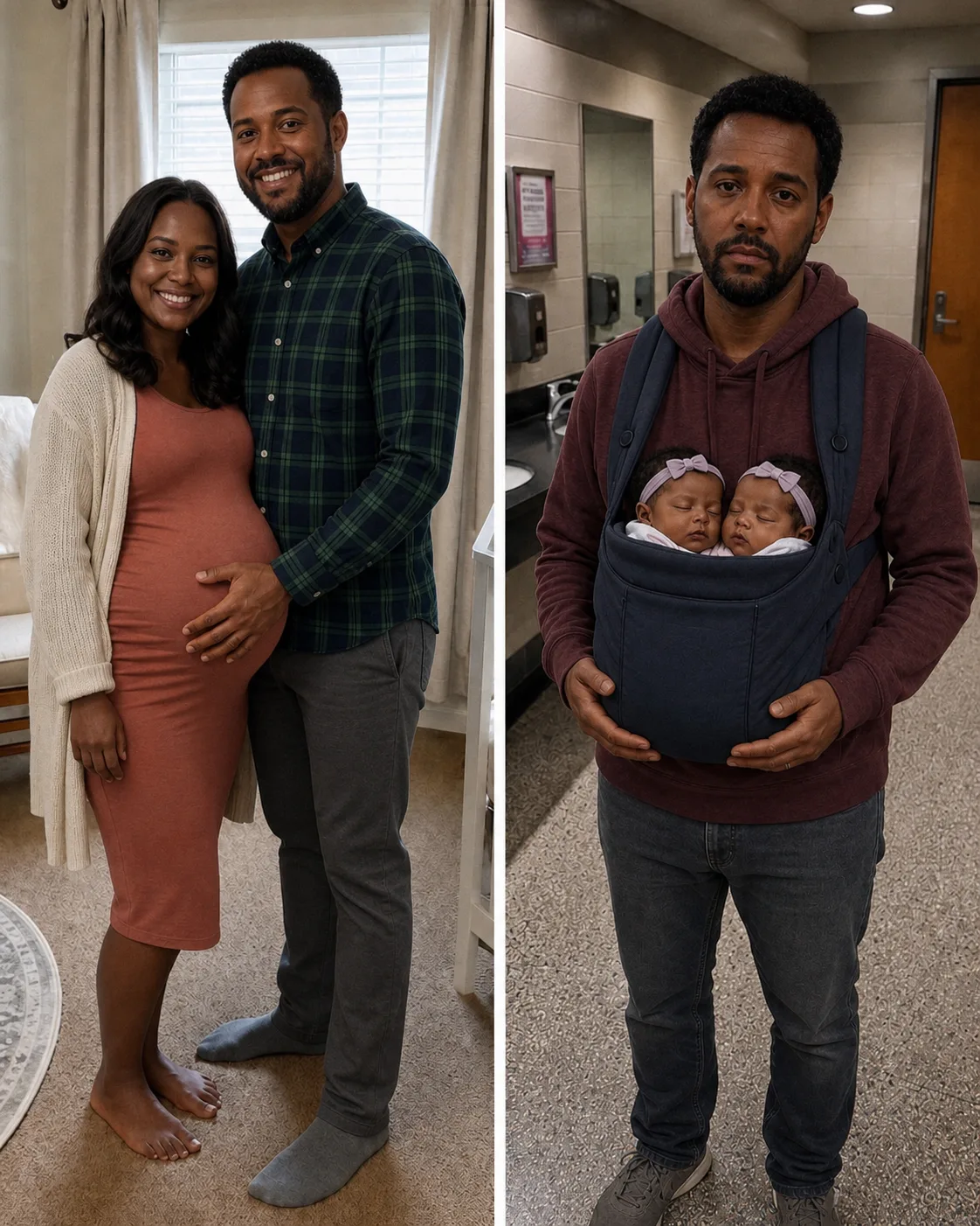 I Took My Newborn Twins Into the Women's Restroom Out of Desperation — The Woman Who Reported Me Learned Her Lesson in Front of a Crowd
