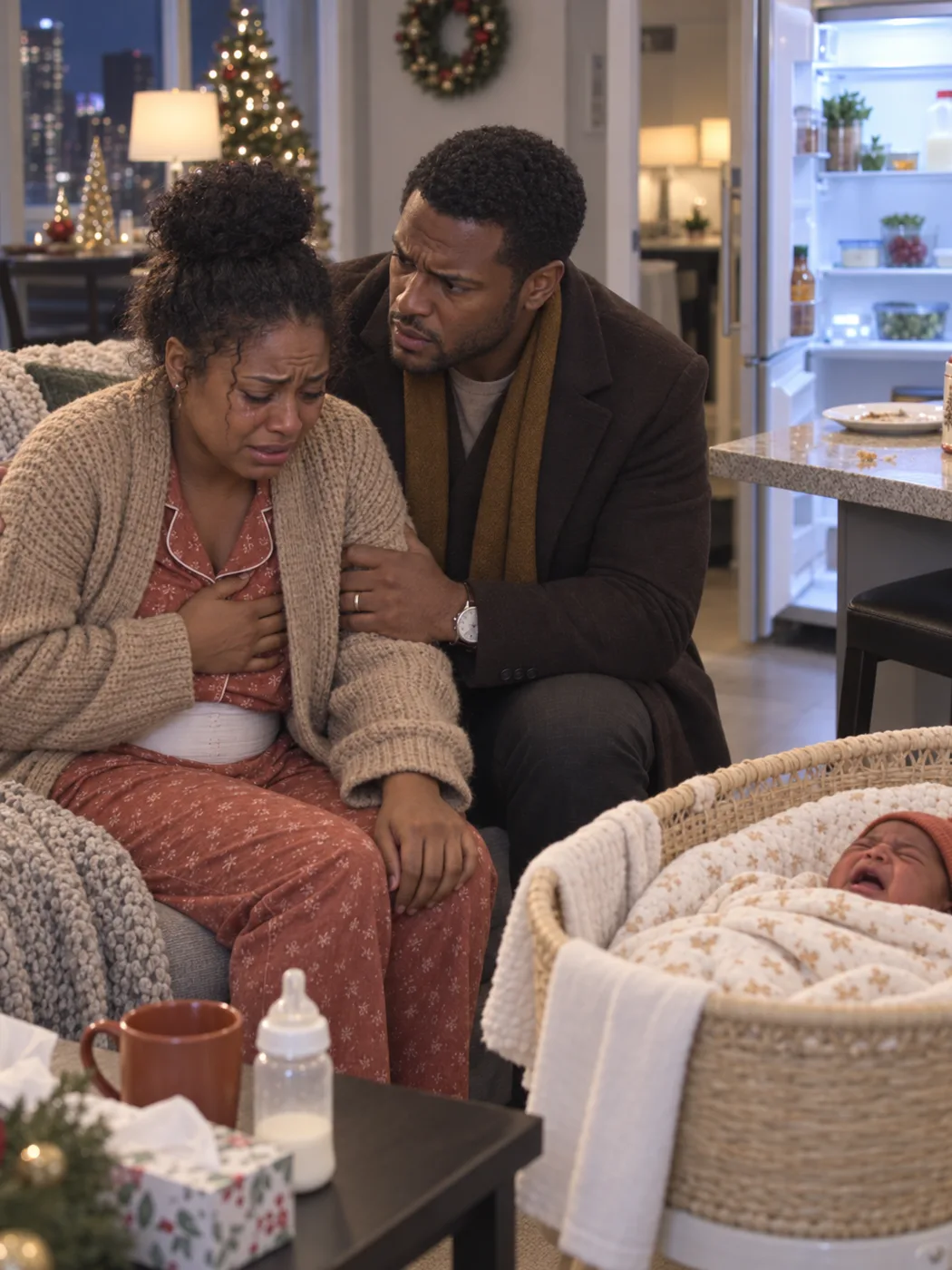 I Came Home Early and Found My Newborn Freezing While My Family Partied on My $14,000