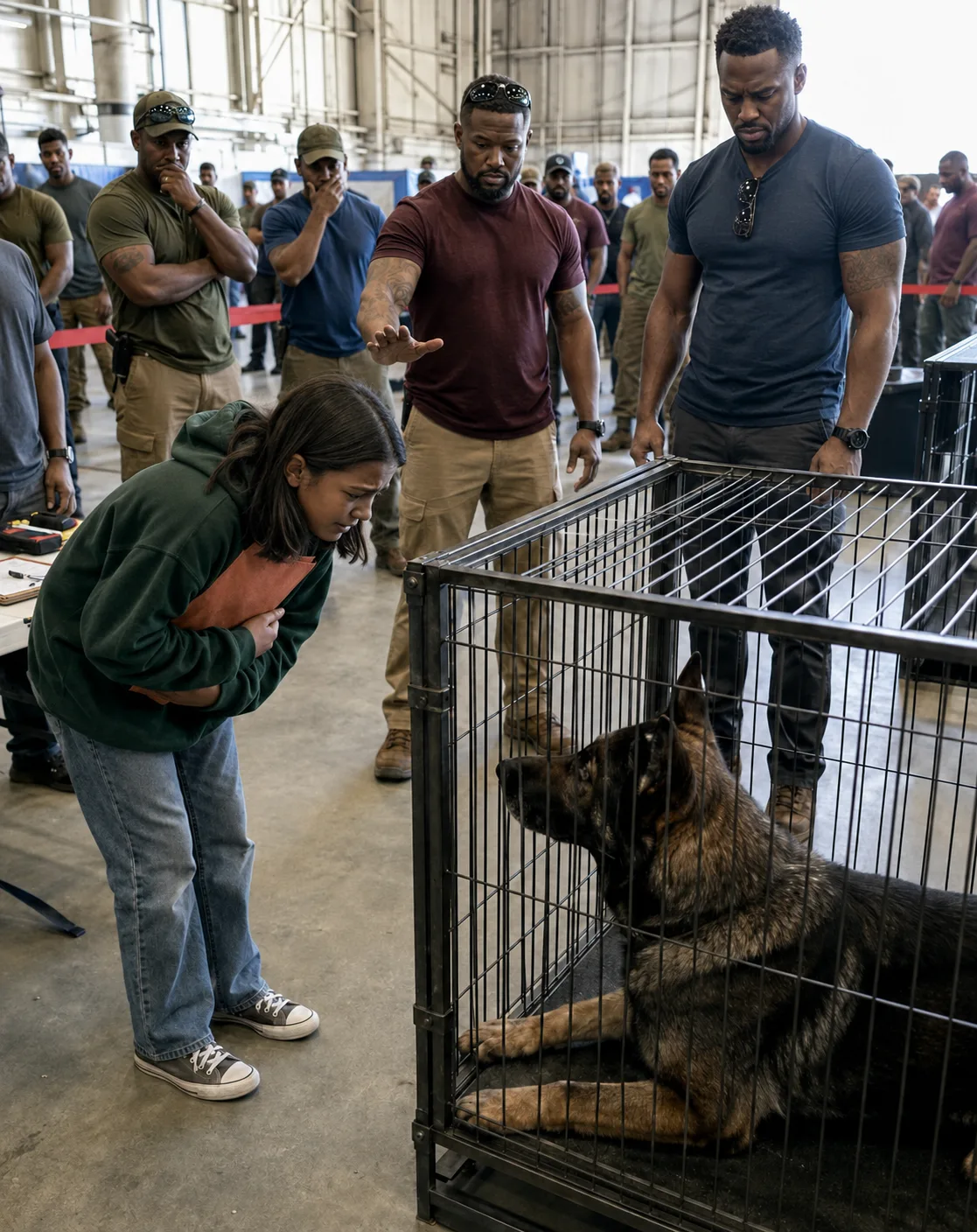 The Retired K9 Heard One Name—and the Entire Base Forgot How to Breathe