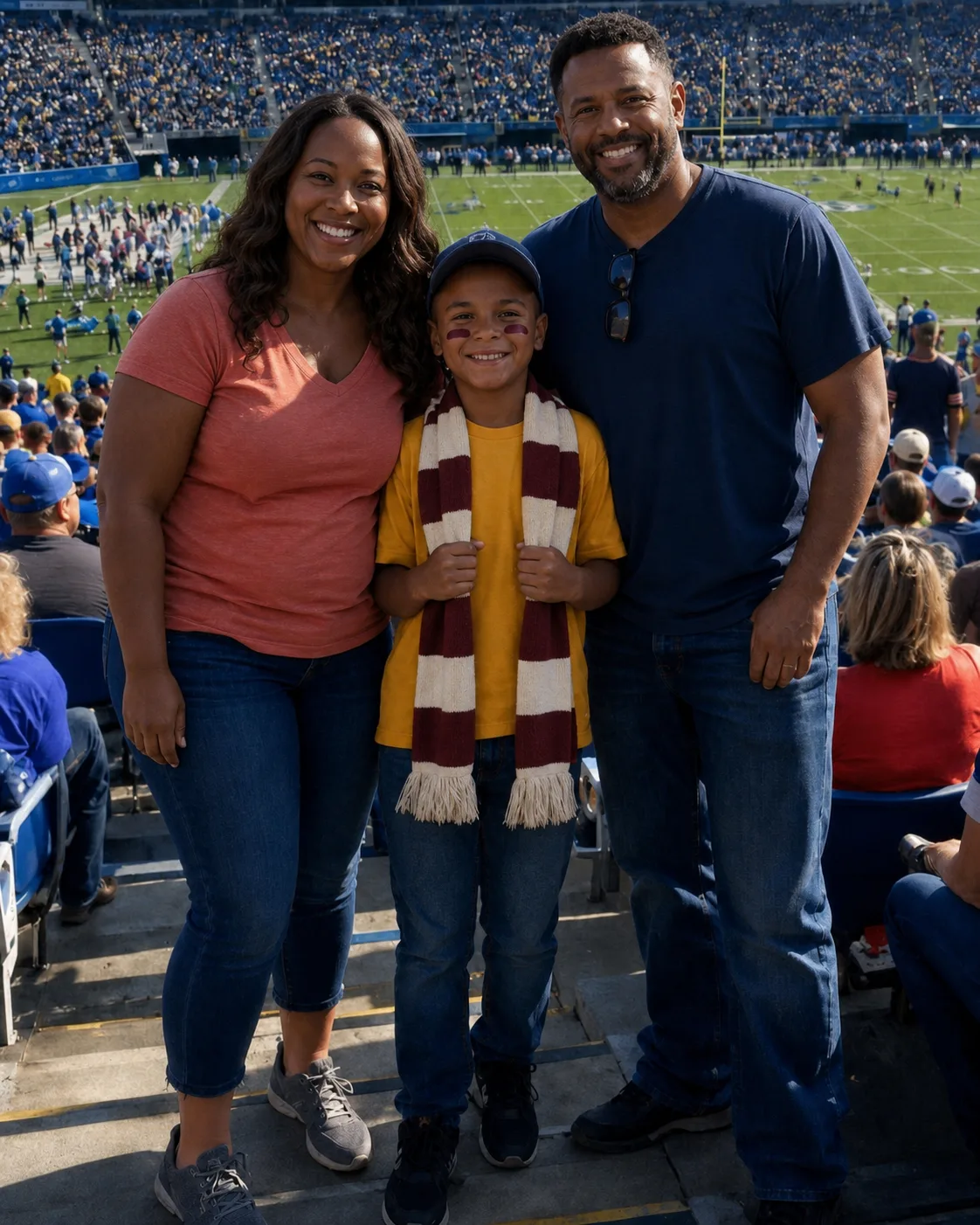 I Took My Terminally Ill Son to His First Live Football Game as His Dying Wish — Then the Stadium Camera Found Us and the Announcer Said There Was One Thing We Hadn't Been Told