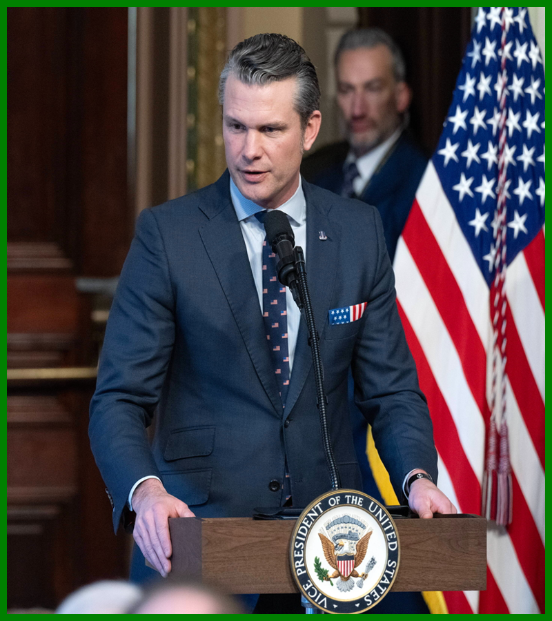 Leftists in Full Meltdown After Pete Hegseth Quotes Powerful Line at Pentagon Service – Desperate Smear Campaign Exposed!