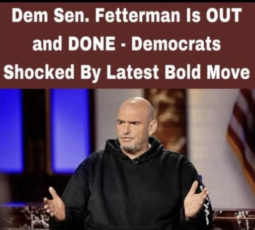 Far-Left Campaign to Primary Sen. Fetterman Gets Underway: Report