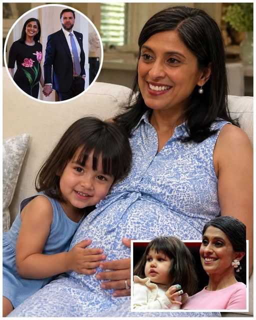 Usha Vance shared that her 4-year-old daughter can hardly wait to meet her baby brother, revealing: “Every day she hugs me and says, ‘Mom, I want to play with him.’” ❤️ - Global Celebrity